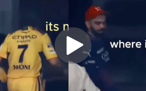 [Watch] Virat Kohli 'Eagerly' Looks For MS Dhoni After CSK's Elimination From IPL 2024